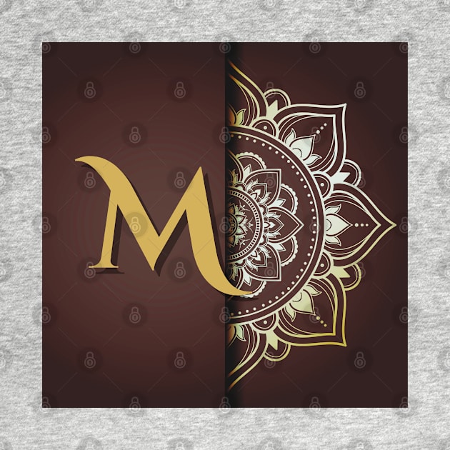 M – Mandala Monogram by Mazzlo Shop